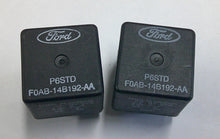 2 PIECE SET FORD OEM RELAY F0AB-14B192-AA P6STD TESTED  1 YEAR WARRNTY F3