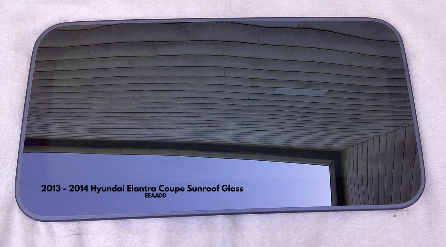 2013 - 2014 HYUNDAI ELANTRA 2 DOOR COUPE OEM FACTORY SUNROOF GLASS FREE SHIPPING