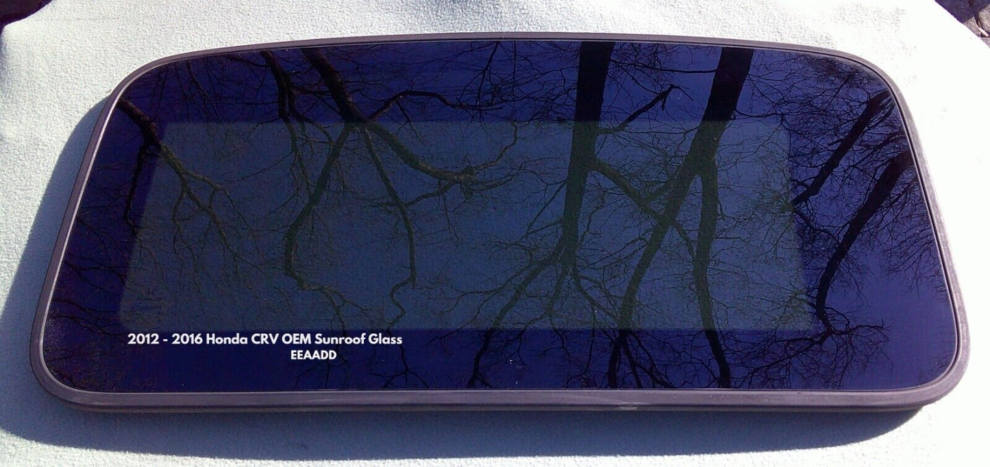 2012 - 2016 HONDA CRV OEM FACTORY SUNROOF GLASS NO ACCIDENT FREE SHIPPING! - RarePartsFinder.Com