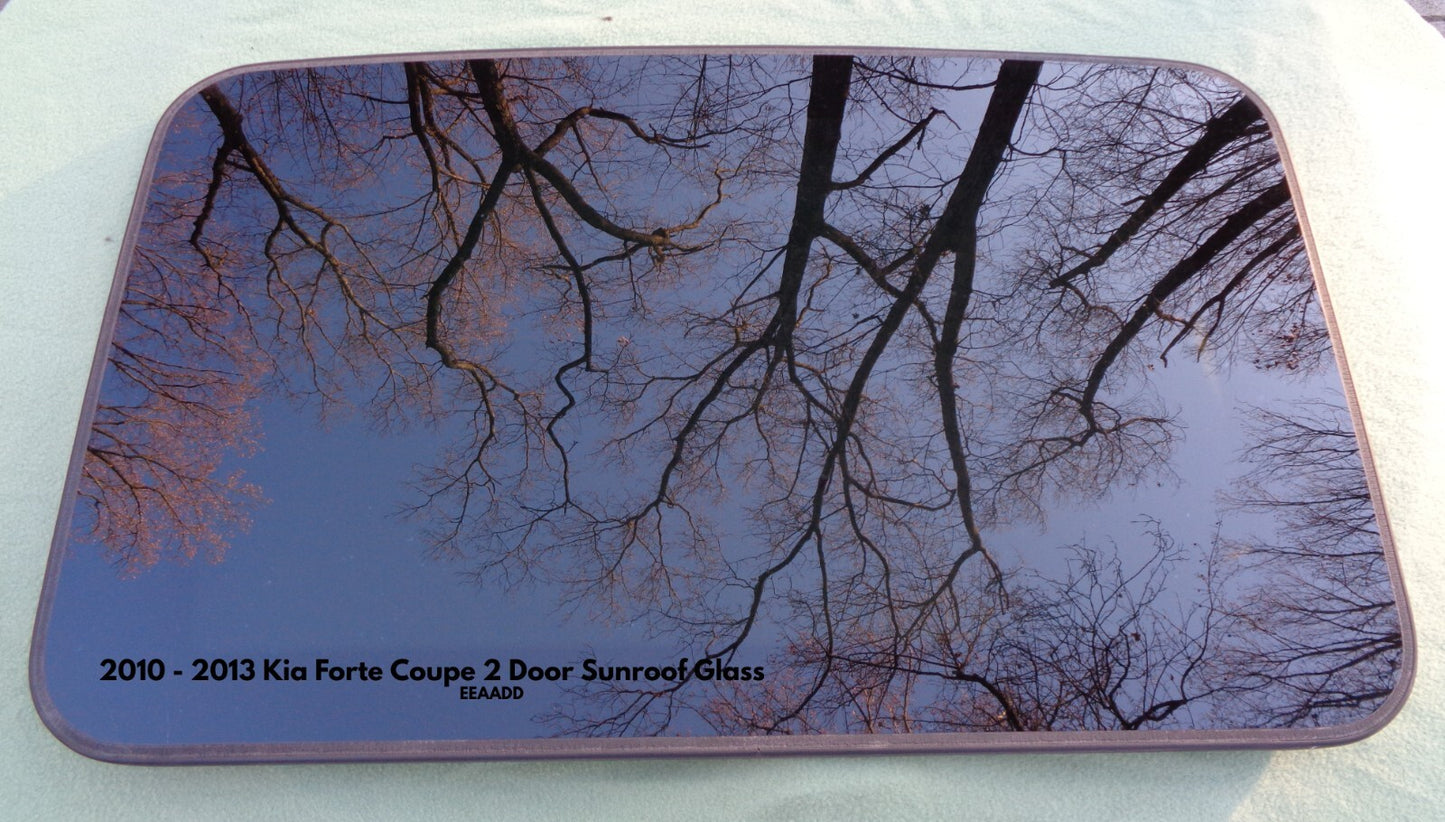 10 11 12 13 KIA FORTE 2 DOOR COUPE OEM FACTORY SUNROOF GLASS PANEL