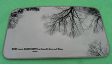2004 LEXUS GS300 OEM FACTORY YEAR SPECIFIC SUNROOF GLASS FREE SHIPPING! - RarePartsFinder.Com