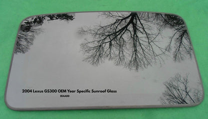 2004 LEXUS GS300 OEM FACTORY YEAR SPECIFIC SUNROOF GLASS FREE SHIPPING! - RarePartsFinder.Com