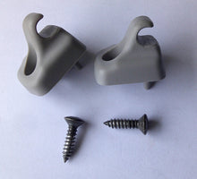 Chrysler Sebring Dodge Avenger Sun Visor Clip Set OEM MR711724 SC1 - RarePartsFinder.Com