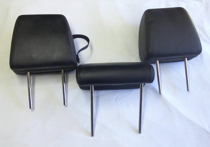 2007 - 2015 MAZDA CX-9 2ND ROW SEAT BLACK HEADREST HEAD REST SET FREE SHIPPING!