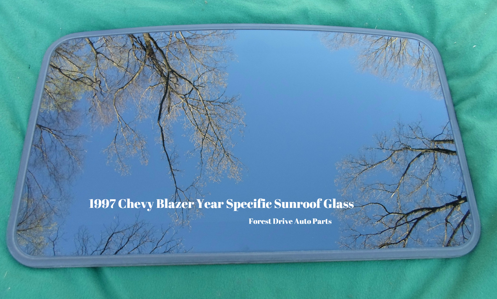 1997 CHEVY BLAZER  OEM FACTORY YEAR SPECIFIC SUNROOF GLASS PANEL FREE SHIPPING!