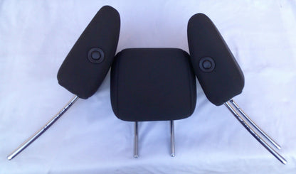 14 - 19  FORD FIESTA REAR HEADREST HEAD REST SET CLOTH CLEAN OEM FREE SHIPPING!