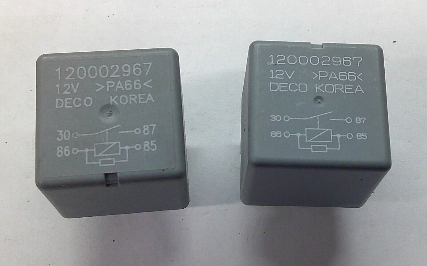 USA SELLER GM OEM DECO RELAY SET 120002967 YEAR WARRANTY TESTED FREE SHIP GM12 - RarePartsFinder.Com