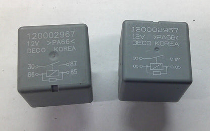 USA SELLER GM OEM DECO RELAY SET 120002967 YEAR WARRANTY TESTED FREE SHIP GM12 - RarePartsFinder.Com