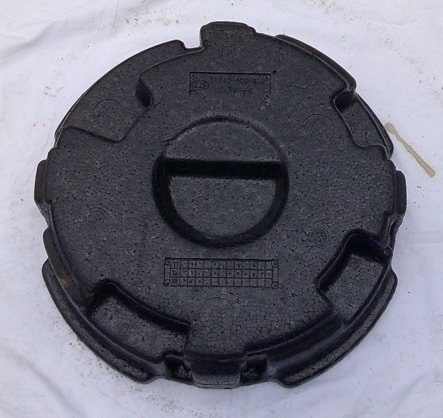 09 - 14 Hyundai Sonata Spare Tire Cover Round Foam Oem Case Holder M1