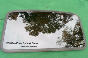 1999 CHEVY GEO PRIZM OEM FACTORY YEAR SPECIFIC SUNROOF GLASS PANEL FREE SHIPPING