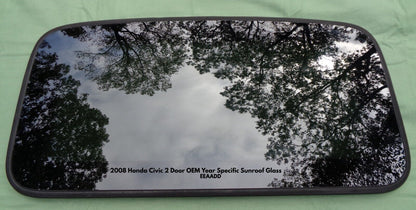 2009 HONDA CIVIC 2 DOOR YEAR SPECIFIC SUNROOF GLASS OEM FREE SHIPPING