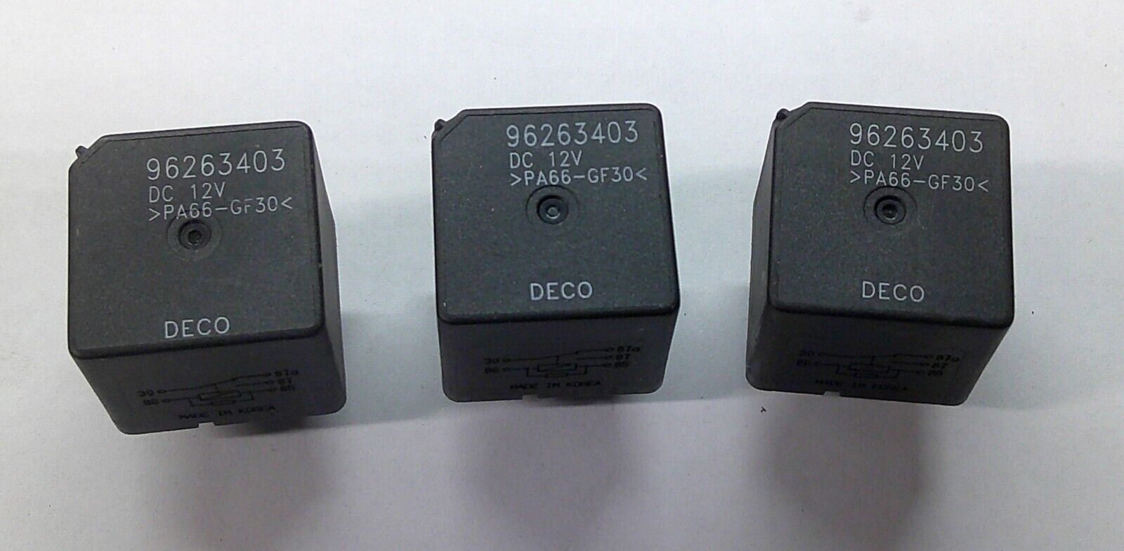 GM OEM 96263403  RELAY SET  1 YEAR WARRANTY TESTED FREE SHIPPING GM3 - RarePartsFinder.Com