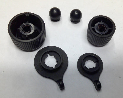96 - 00 JEEP CHEROKEE RADIO STEREO TUNER SELECTOR KNOB OEM SET