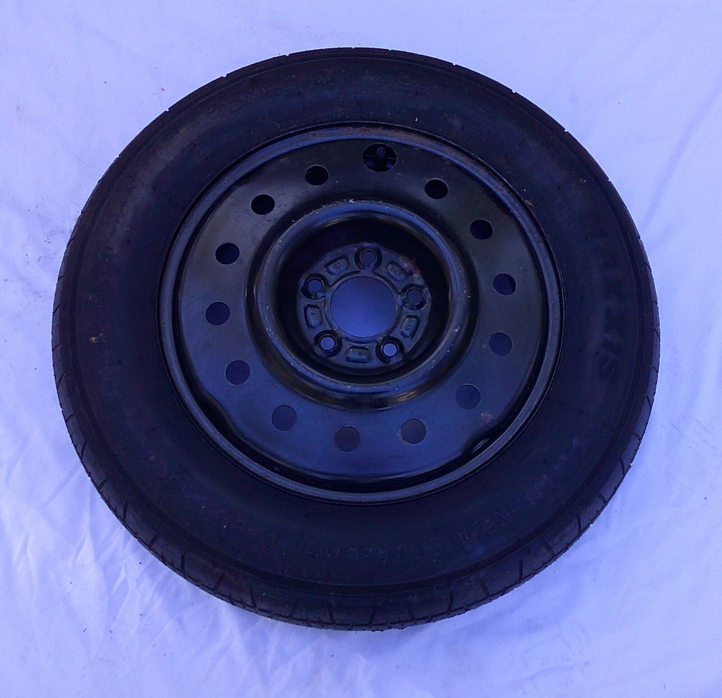 2006 - 2009 Pontiac Torrent OEM Emergency Doughnut Spare Tire  Free Shipping! - RarePartsFinder.Com
