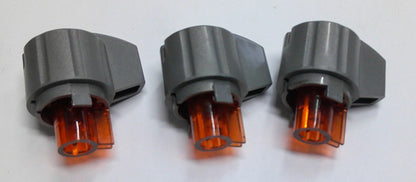 2000 - 2004 Nissan Xterra A/C Heater Climate Control Knob Set OEM 27559-7Z415