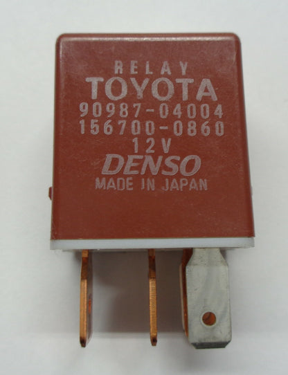 USA SELLER TOYOTA RELAY 90987-04004 DENSO TESTED 1 YEAR WARRNTY  T2