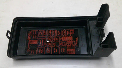 2003-2006 Kia Sorento Under Hood Fuse Relay Box Cover Lid Black OEM R2 - RarePartsFinder.Com