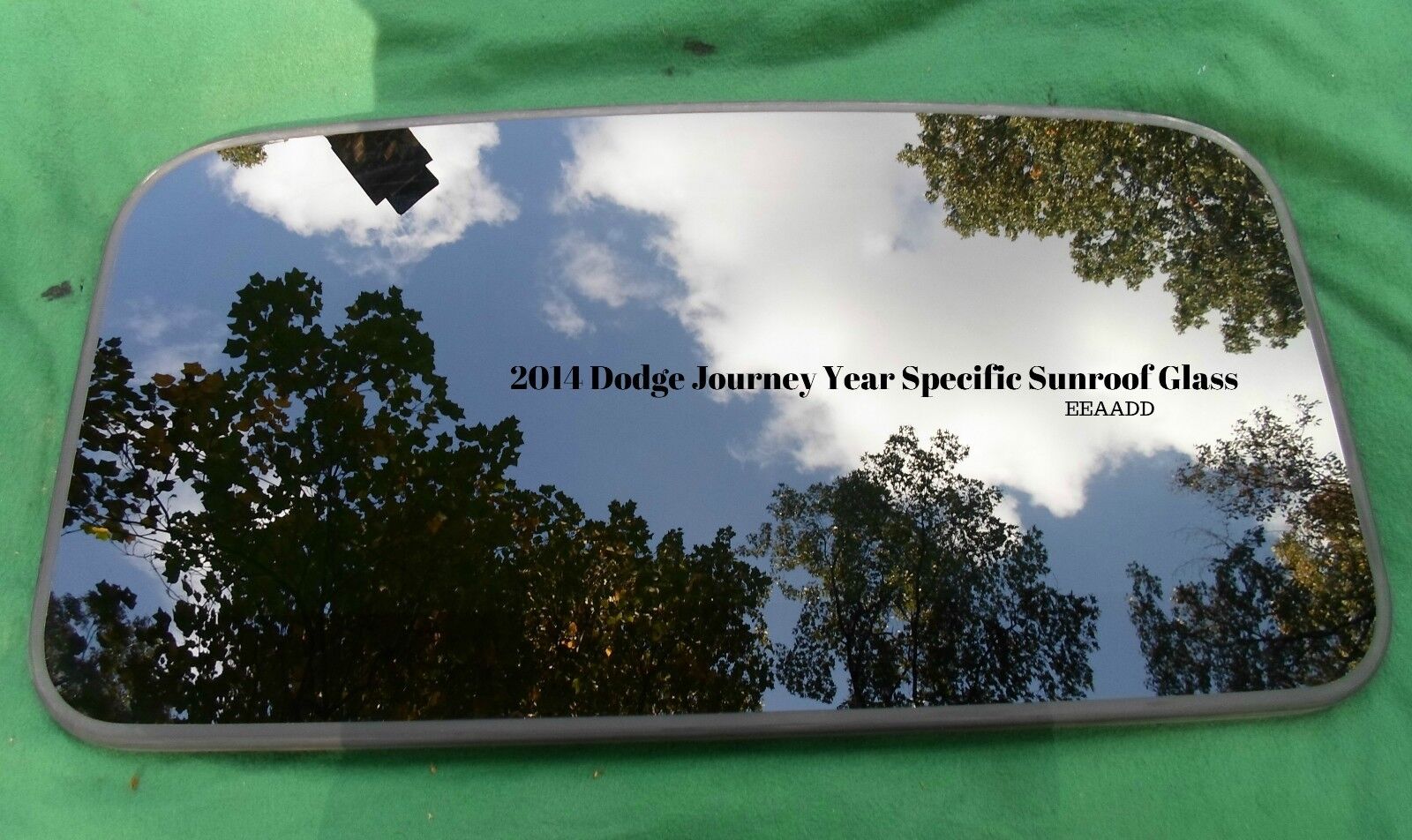 2014 DODGE JOURNEY YEAR SPECIFIC OEM FACTORY SUNROOF GLASS FREE SHIPPING! - RarePartsFinder.Com