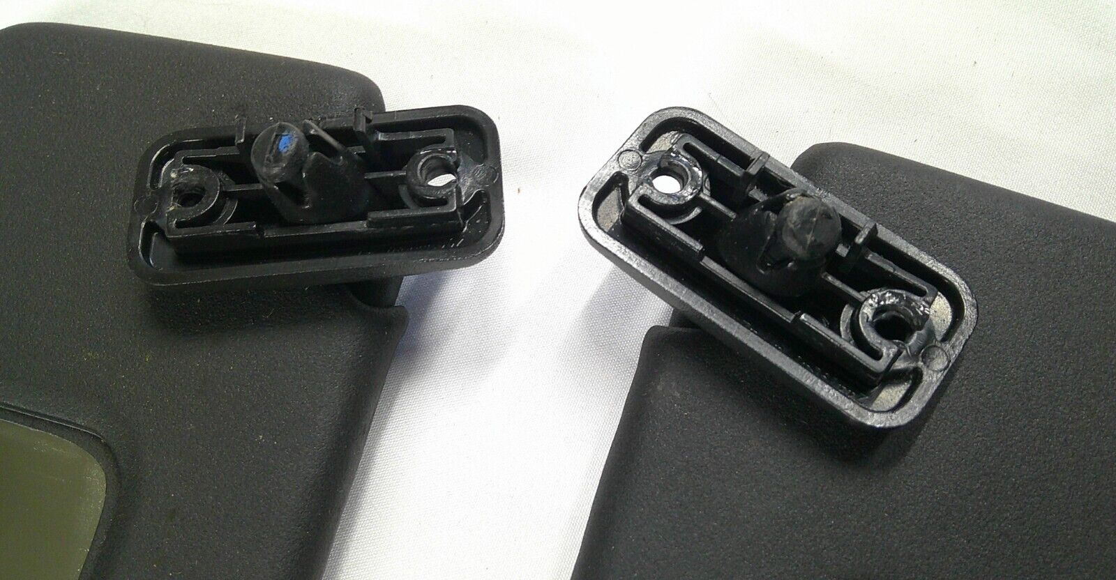 10 15 Camaro Driver Passenger Side Sun Visors Left Right Visor Black Pair B5 - RarePartsFinder.Com