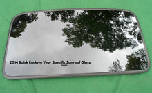2014 BUICK ENCLAVE OEM FACTORY YEAR SPECIFIC SUNROOF GLASS PANEL FREE SHIPPING!