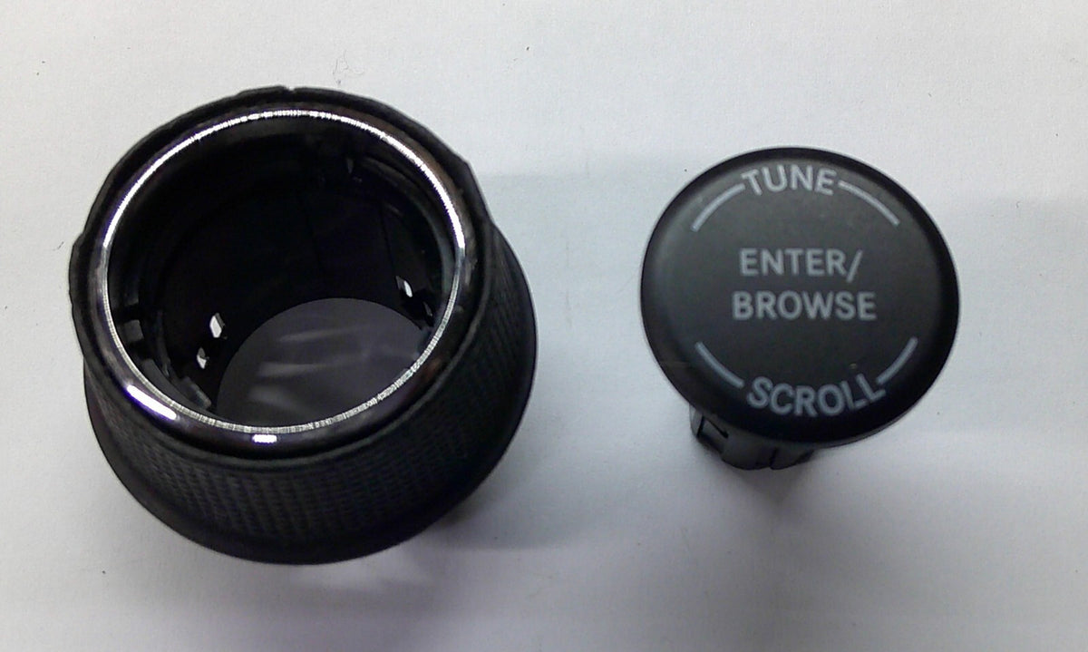 2012 - 2018 DODGE JOURNEY RADIO STEREO TUNER KNOB SET 68209666AE  OEM