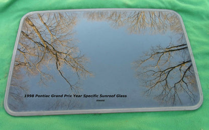 1998 PONTIAC GRAND PRIX YEAR SPECIFIC SUNROOF GLASS OEM FREE SHIPPING!