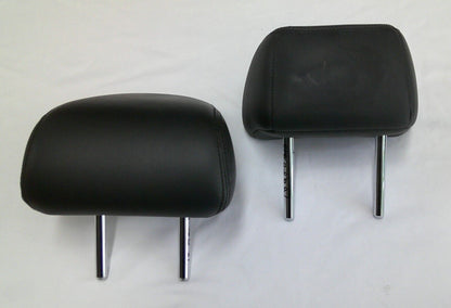 16 - 22 INFINITI Q50 REAR HEADREST HEAD REST SET BLACK CLEAN OEM FREE SHIPPING! - RarePartsFinder.Com