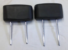 05 - 12 NISSAN ARMADA OEM BLACK LEATHER REAR 3rd ROW HEADREST SET FREE SHIPPING! - RarePartsFinder.Com