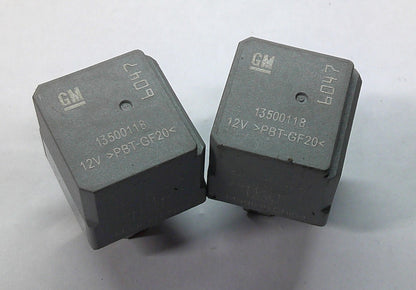 GM OEM 13500118 6047 RELAY SET  1 WARRANTY TESTED  GM2