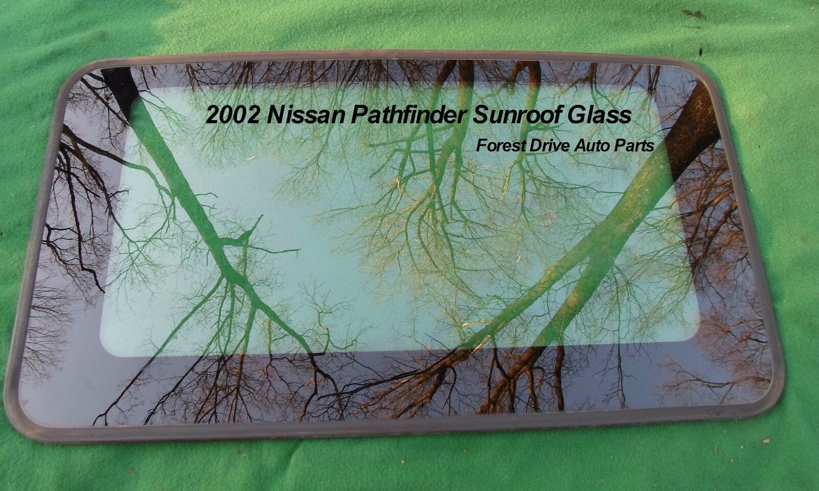 2002 NISSAN PATHFINDER YEAR SPECIFIC OEM SUNROOF GLASS PANEL FREE SHIPPING! - RarePartsFinder.Com