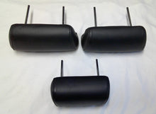1999 - 2003 LEXUS RX300 REAR HEADREST HEAD REST SET BLACK LEATHER OEM FREE SHIP!