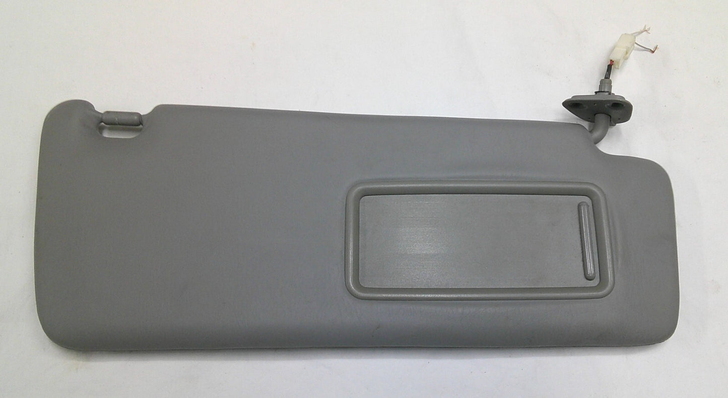 2004 - 2007 TOYOTA HIGHLANDER OEM GRAY PASSENGER SUN VISOR TESTED B10