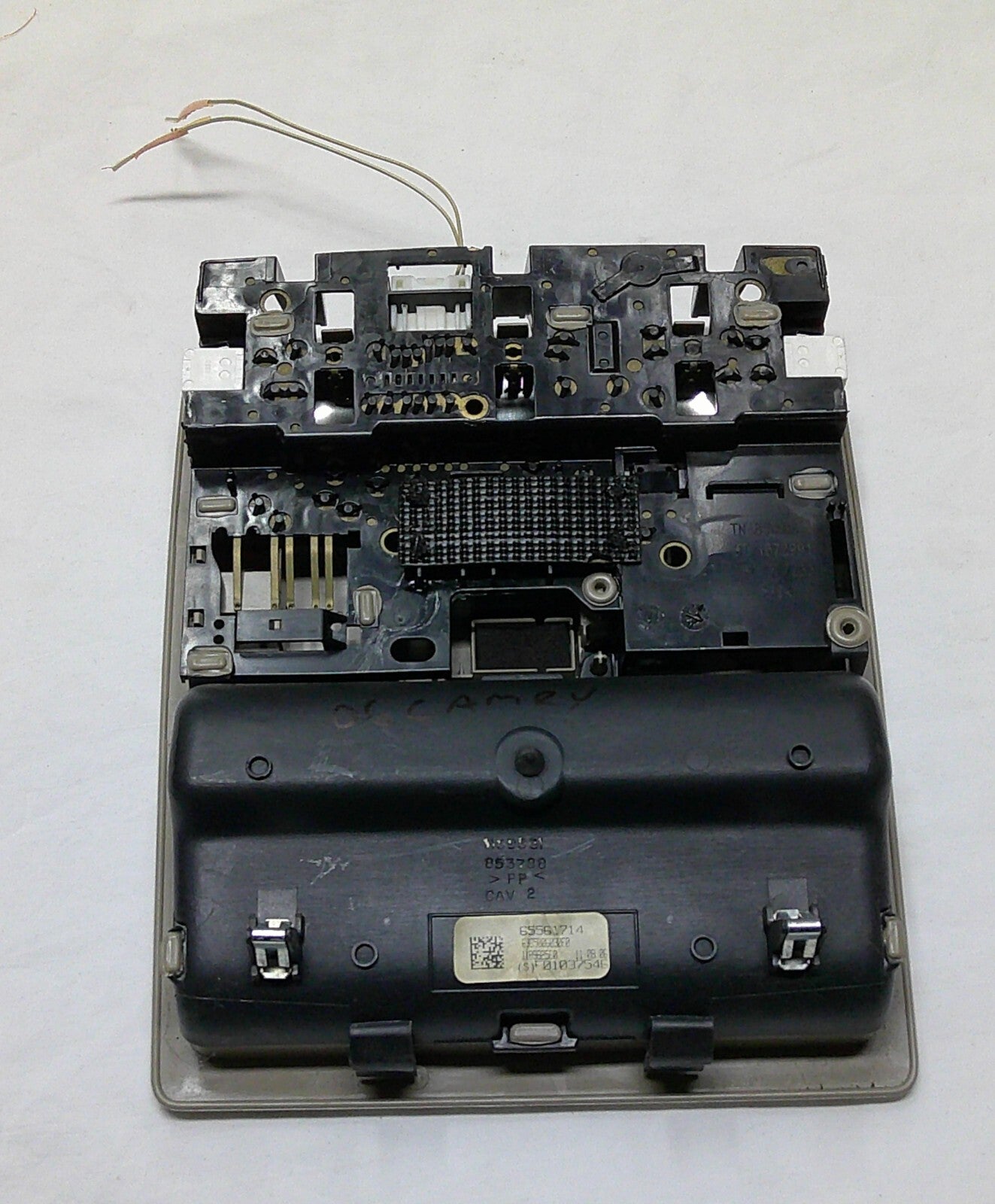 2007 - 2011 TOYOTA CAMRY OEM OVERHEAD DOME LIGHT STORAGE FREE SHIPPING B6 - RarePartsFinder.Com