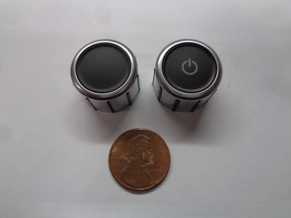 2012 - 2014 VOLKSWAGON PASSAT RADIO STEREO TUNER CONTROL KNOB SET OEM 1K0035180AC