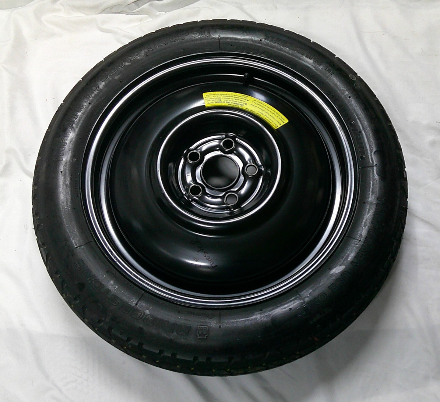 03 - 08 Subaru Forester Emergency Spare Tire Wheel Donut OEM Free Ship