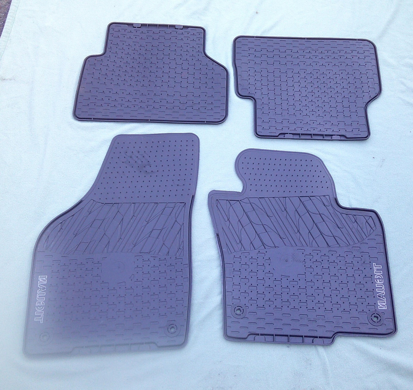 OEM VW Tiguan 2012 - 2018 Monster Mats All Weather 4 Piece Set 5N1-061-550-H-041 - RarePartsFinder.Com