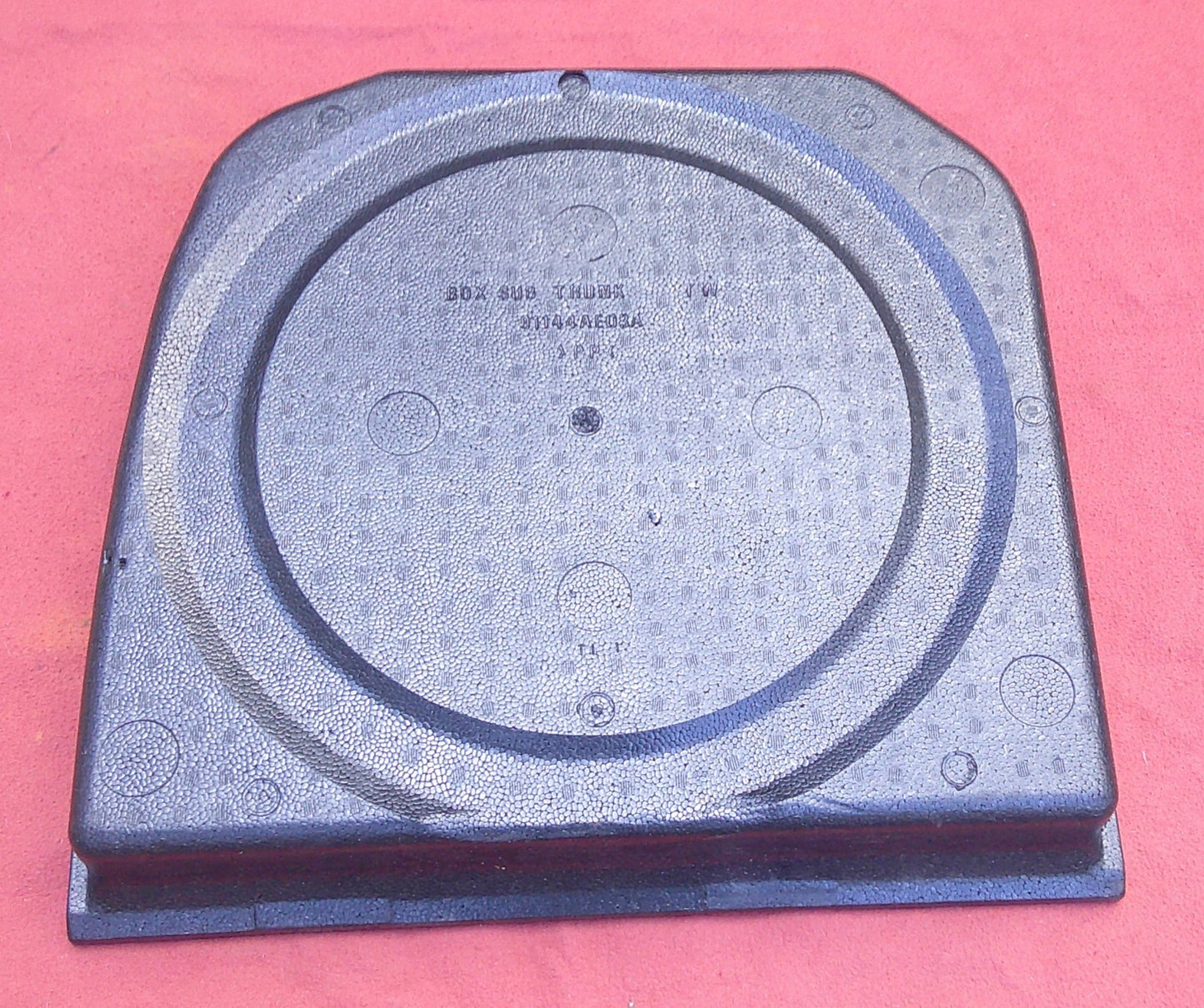 00 - 04 Subaru Legacy Wagon Rear Spare Tire Cover Foam Tray 91144AE03A M1