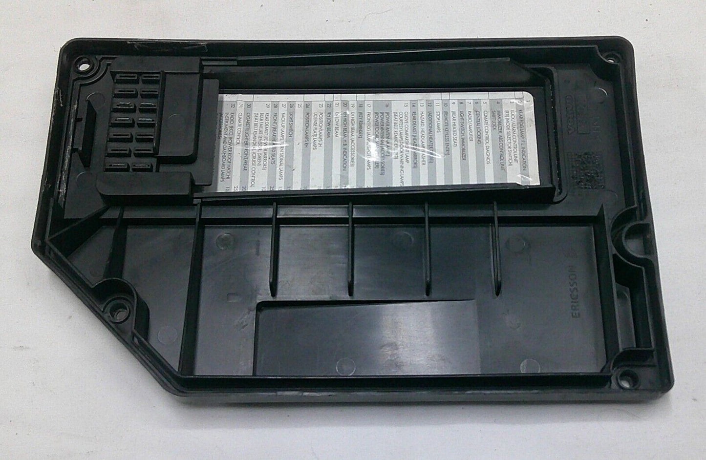 Genuine Volvo Fuse Box Relay Cover 3515122 3515984 V70 S70 C70 850 OEM R2 - RarePartsFinder.Com