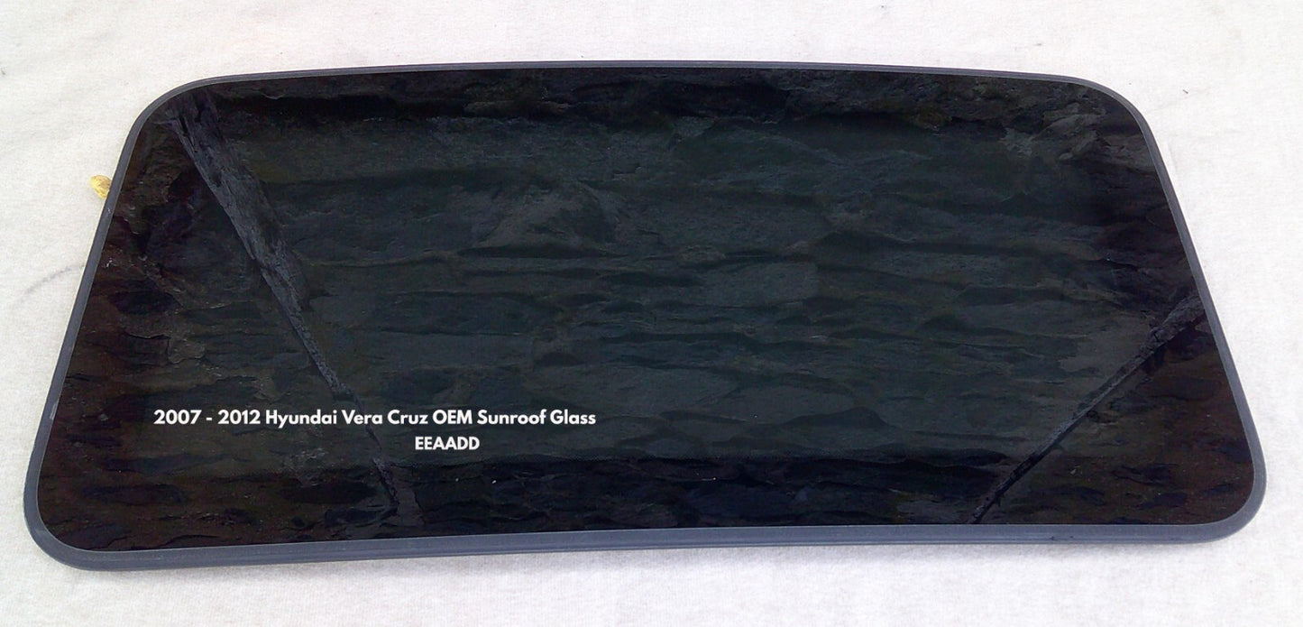 2007 - 2011 HYUNDAI VERA CRUZ OEM FACTORY SUNROOF GLASS FREE SHIPPING! - RarePartsFinder.Com