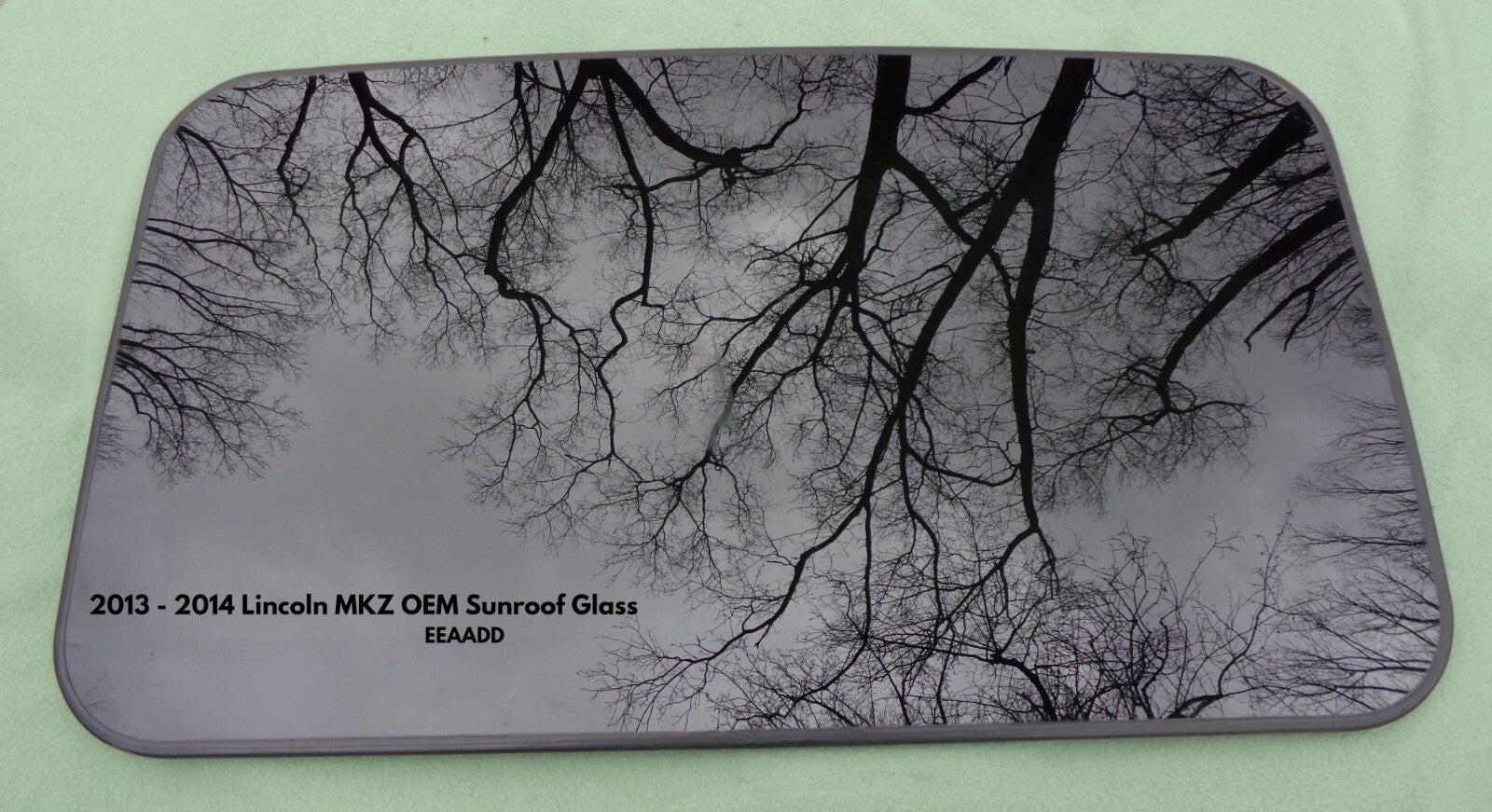 2013 2014 LINCOLN MKZ OEM FACTORY SUNROOF GLASS PANEL FREE SHIPPING! - RarePartsFinder.Com