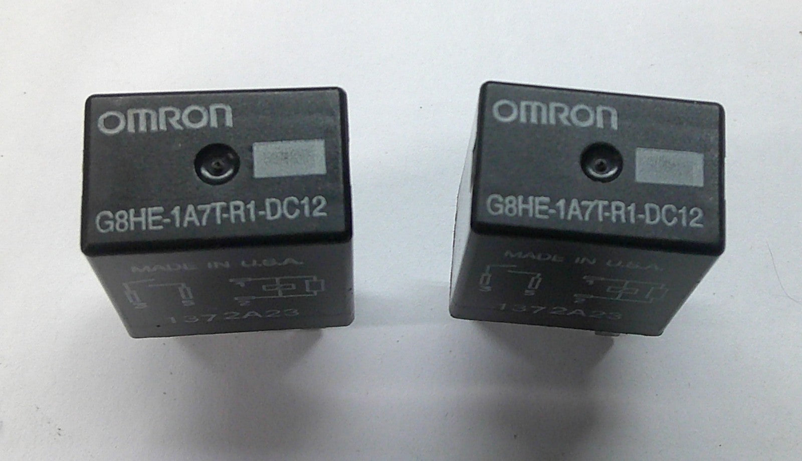 OMRON OEM RELAY SET G8HE-1A7T-R1-DC12 FREE SHIPPING 1 YEAR WARRANTY! GM11 - RarePartsFinder.Com