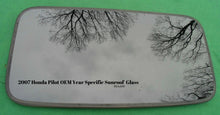 2007 HONDA PILOT YEAR SPECIFIC OEM SUNROOF GLASS NO ACCIDENT FREE SHIPPING!