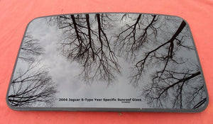 2004 JAGUAR S-TYPE YEAR SPECIFIC OEM FACTORY SUNROOF GLASS FREE SHIPPING!