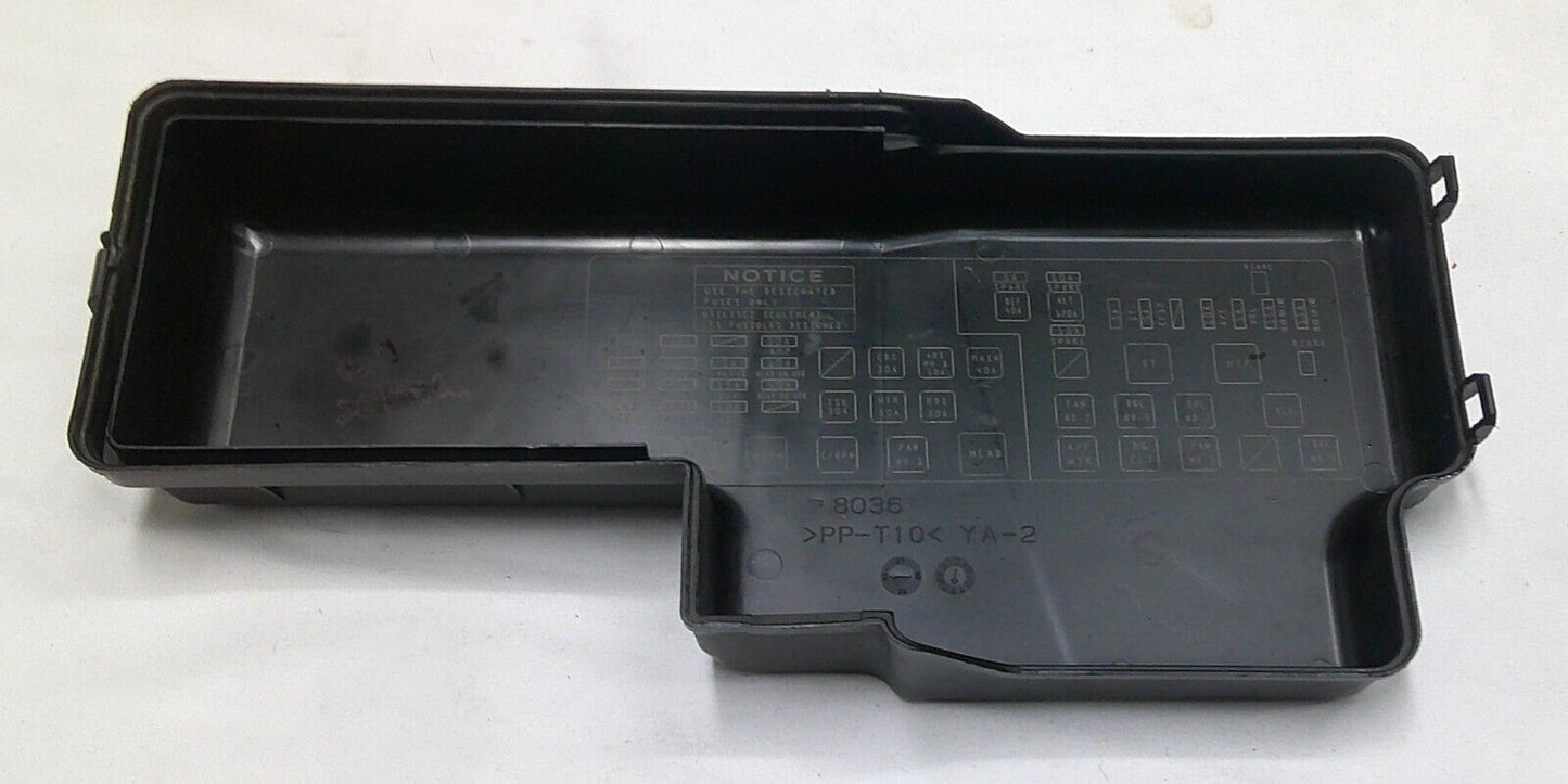 2004 - 2006 Toyota Solara Engine Compartment Fuse Relay Cover OEM R2