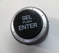 2009 - 2012 ACURA TSX STEREO TUNER RADIO CONTROL KNOB OEM 39100-TL2-A610