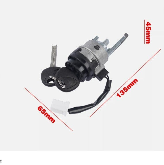 For Hyundai Accent 1.6L 2012-2017 Ignition Lock Cylinder with 2 Keys 81900-1RJ00
