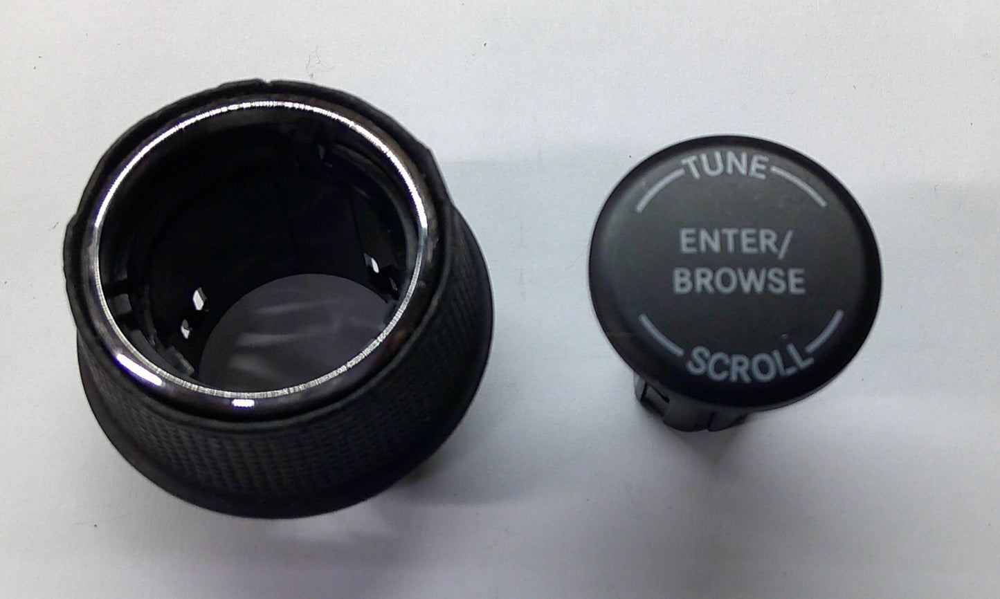 2012 - 2018 DODGE JOURNEY RADIO STEREO TUNER KNOB SET  OEM