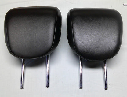 2013 - 2019 CHEVY TRAX OEM BLACK LEATHER REAR LEFT RIGHT HEADREST SET