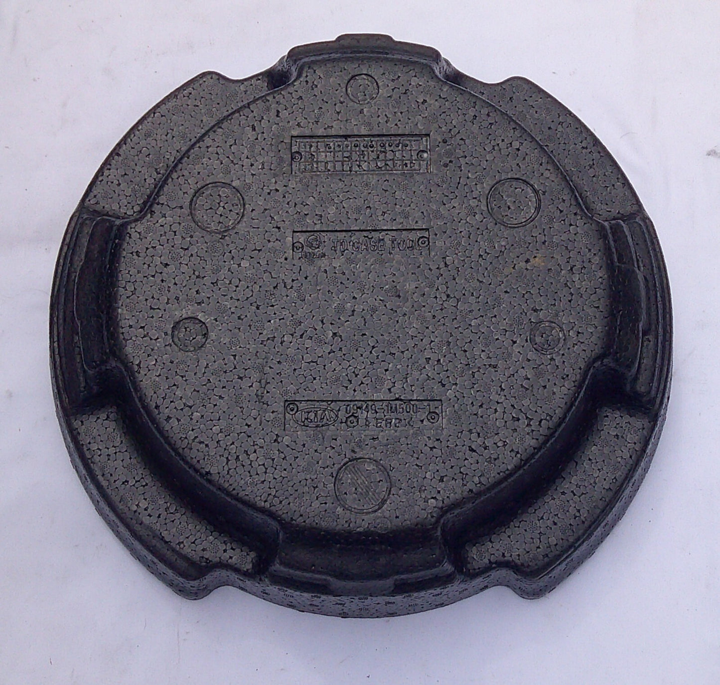 2010 - 2013 Kia Forte Trunk Jack Tool Kit Holder Foam Case 09149-1M500 F1 - RarePartsFinder.Com