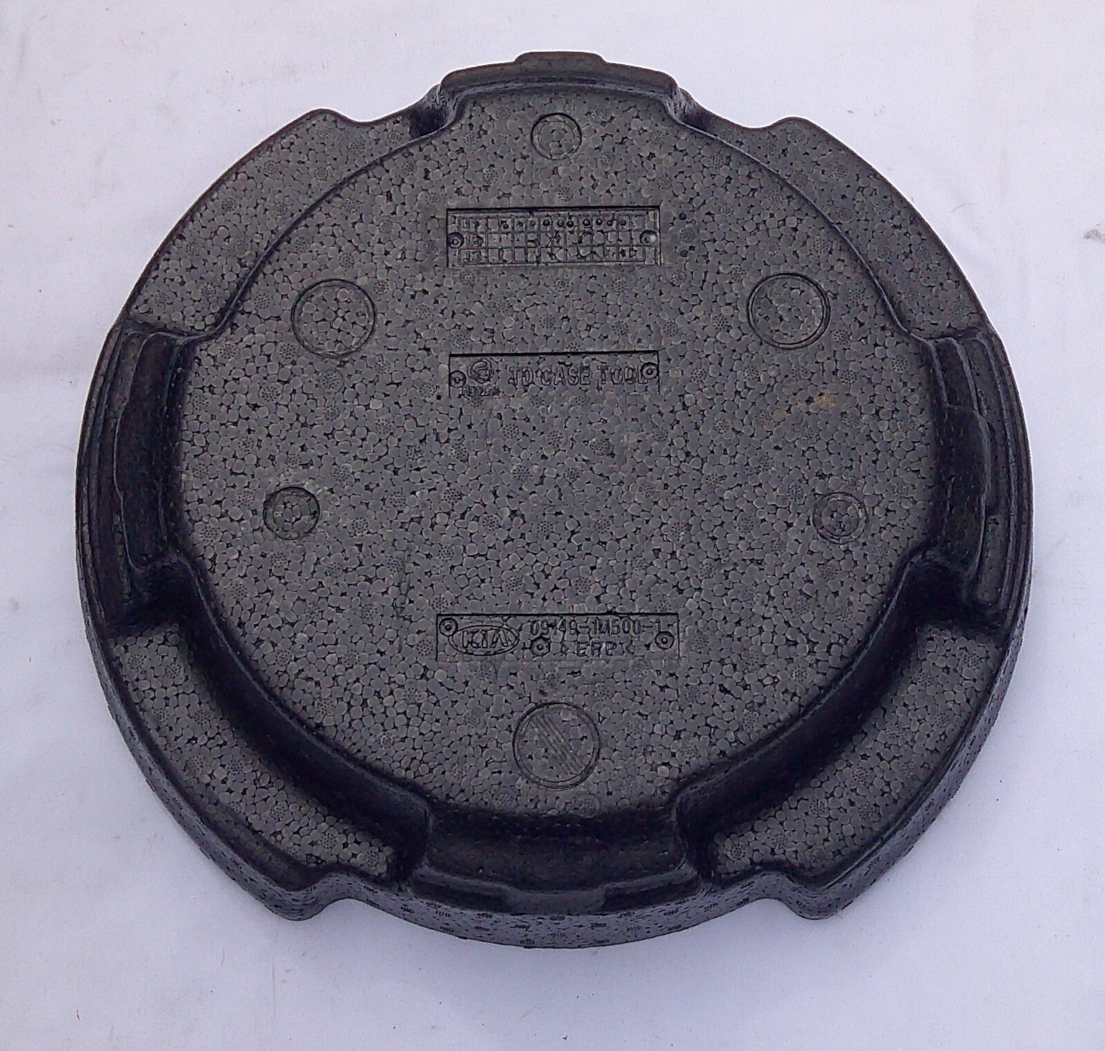 2010 - 2013 Kia Forte Trunk Jack Tool Kit Holder Foam Case 09149-1M500 F1 - RarePartsFinder.Com